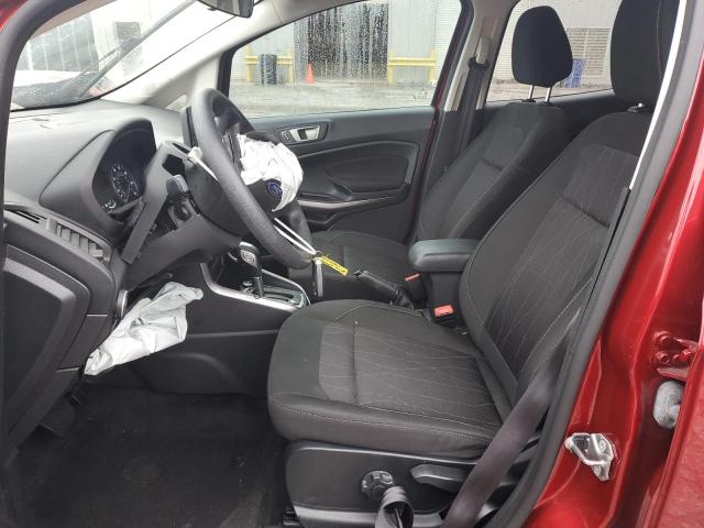 MAJ3S2GE0MC449967 - 2021 FORD ECOSPORT SE Կարմիր լուսանկար 7