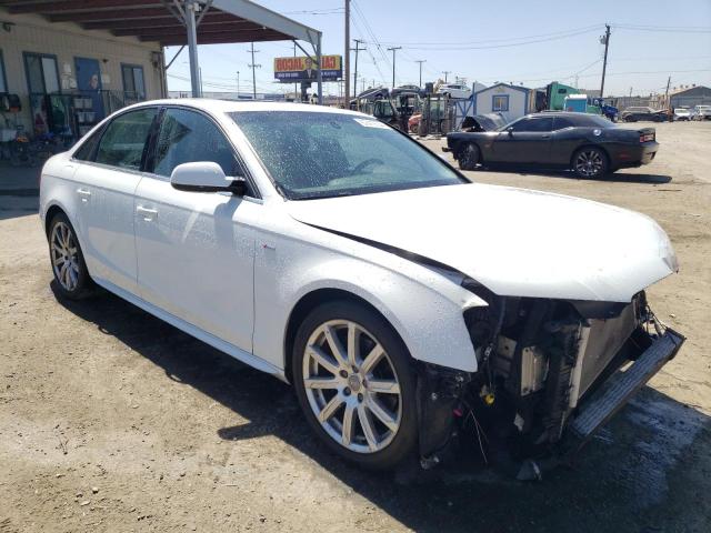 WAUFFAFL9CA116311 - 2012 AUDI A4 PREMIUM PLUS WHITE photo 4