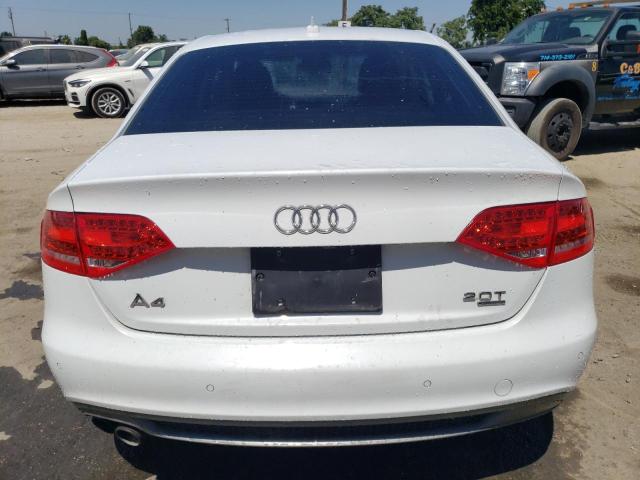 WAUFFAFL9CA116311 - 2012 AUDI A4 PREMIUM PLUS WHITE photo 6