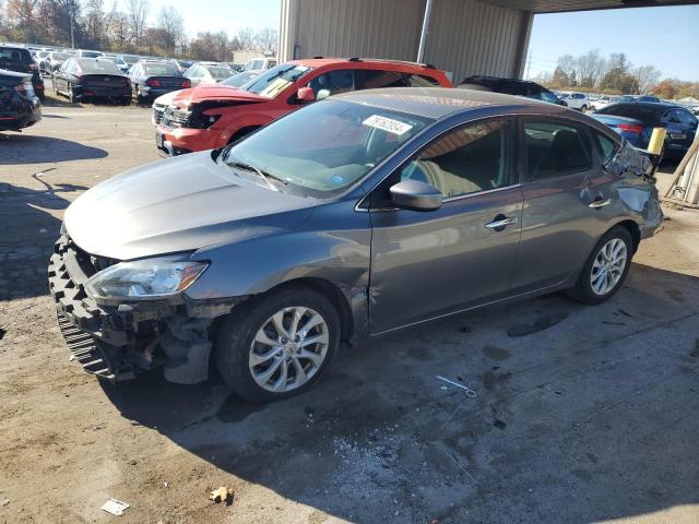 3N1AB7AP0KY294837 - 2019 NISSAN SENTRA S ნაცრისფერი ფოტო 2