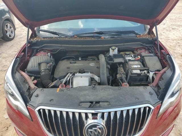LRBFXFSX1HD120945 - 2017 BUICK ENVISION PREMIUM II RED photo 12