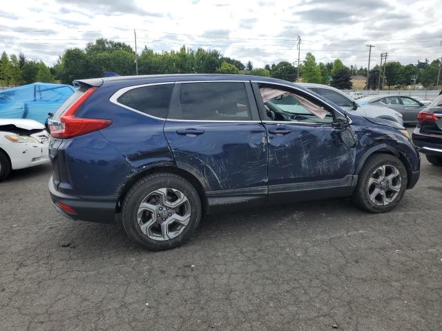 2HKRW2H8XHH622132 - 2017 HONDA CR-V EXL BLUE photo 3