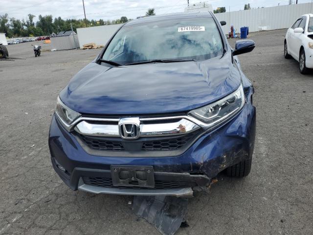2HKRW2H8XHH622132 - 2017 HONDA CR-V EXL BLUE photo 5