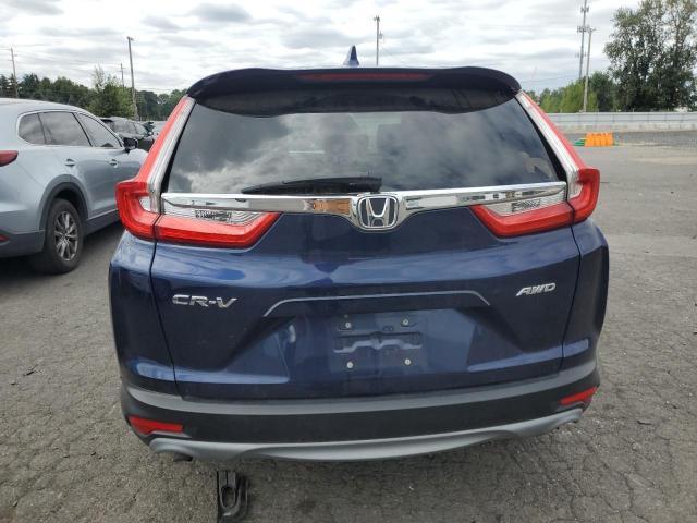 2HKRW2H8XHH622132 - 2017 HONDA CR-V EXL BLUE photo 6