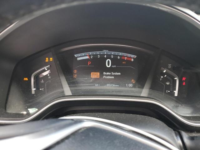 2HKRW2H8XHH622132 - 2017 HONDA CR-V EXL BLUE photo 9