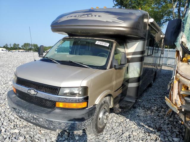 1GBKG31U661214635 - 2006 CHEVROLET EXPRESS TAN photo 1