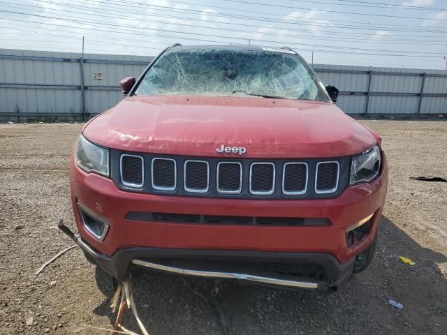 3C4NJDCBXJT190370 - 2018 JEEP COMPASS LIMITED Червоний фото 5