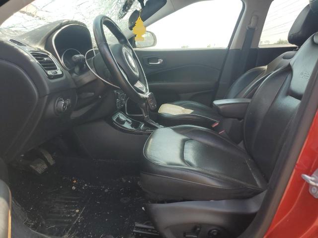 3C4NJDCBXJT190370 - 2018 JEEP COMPASS LIMITED Червоний фото 7