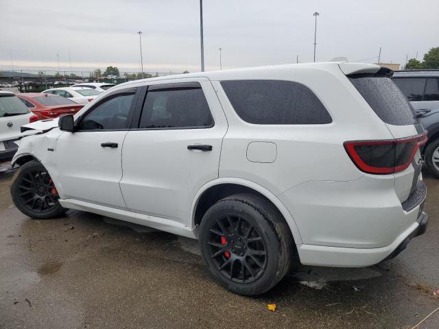 1C4SDJGJ8JC386667 - 2018 DODGE DURANGO SRT WHITE photo 2