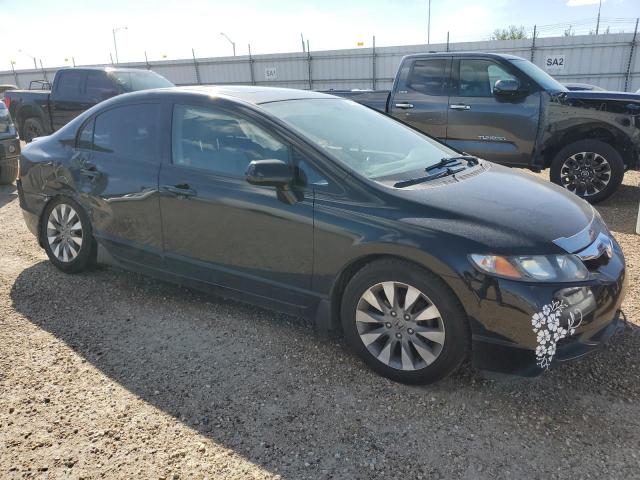 2HGFA160X9H004894 - 2009 HONDA CIVIC EXL BLACK photo 4