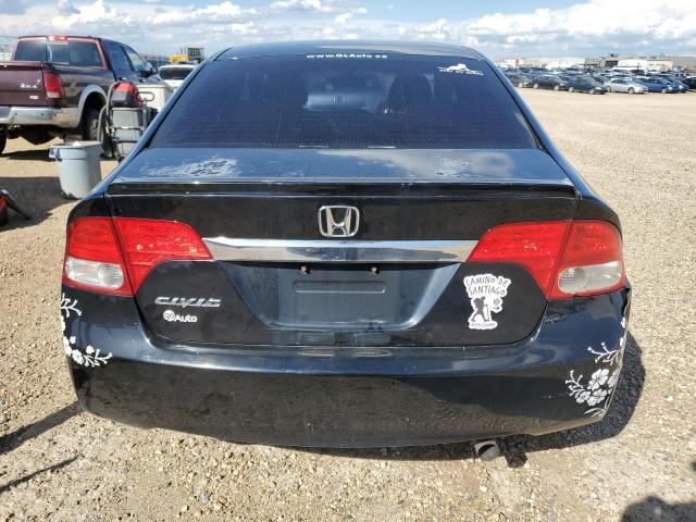 2HGFA160X9H004894 - 2009 HONDA CIVIC EXL BLACK photo 6