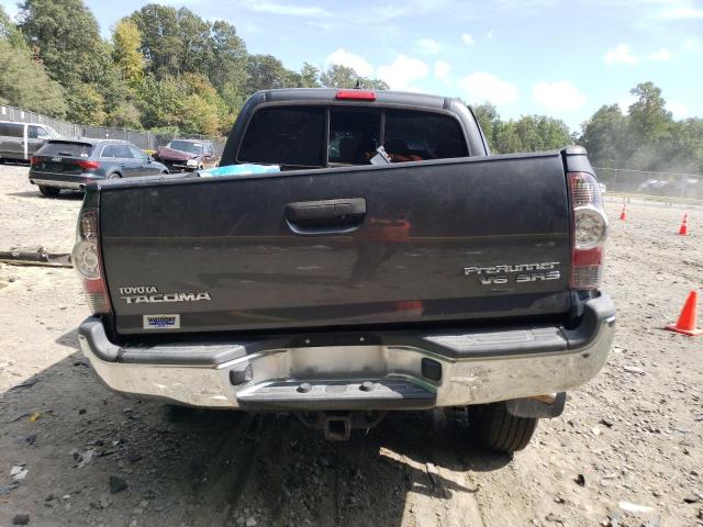 3TMJU4GN5FM177554 - 2015 TOYOTA TACOMA DOUBLE CAB PRERUNNER GRAY photo 6