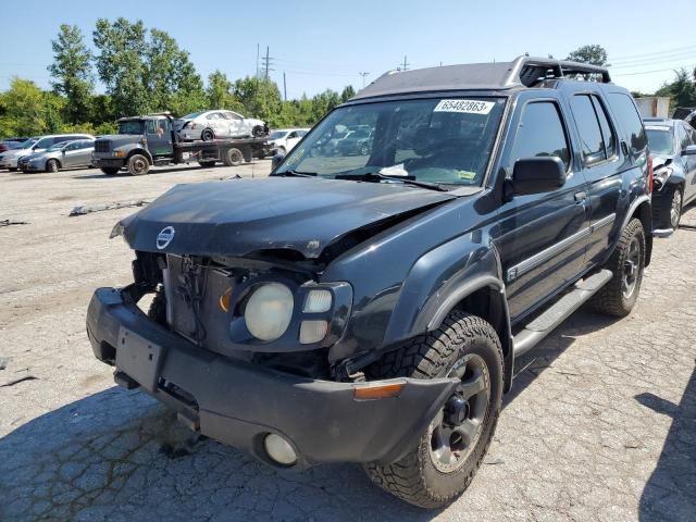 5N1MD28Y44C602573 - 2004 NISSAN XTERRA SE BLACK photo 1