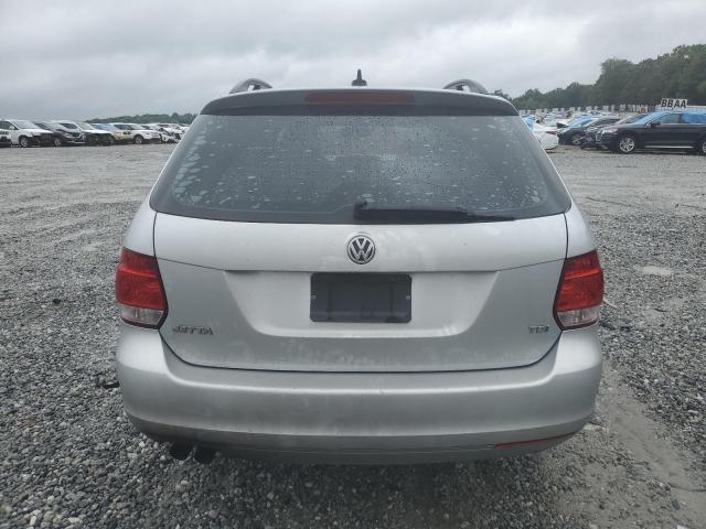 3VWPL7AJ1CM700128 - 2012 VOLKSWAGEN JETTA TDI 银色 照片 6