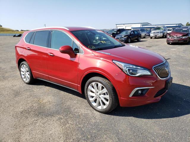 LRBFXESX4GD158081 - 2016 BUICK ENVISION PREMIUM RED photo 4