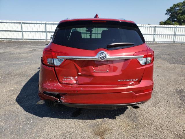 LRBFXESX4GD158081 - 2016 BUICK ENVISION PREMIUM RED photo 6