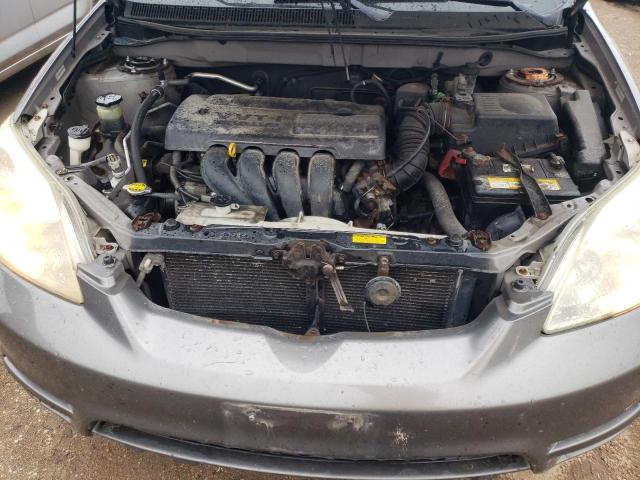 2T1KR32E54C172920 - 2004 TOYOTA COROLLA MA XR GRAY photo 11