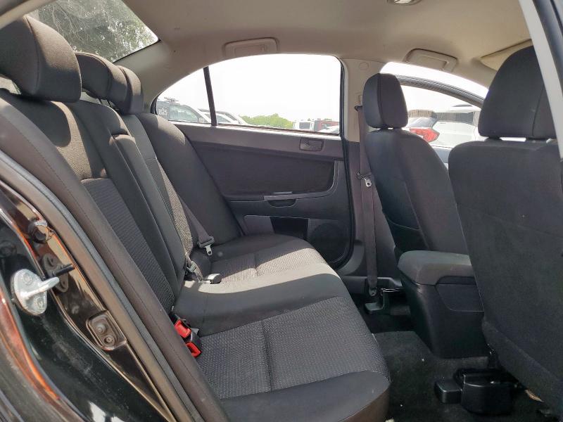 JA32U2FU4BU016795 - 2011 MITSUBISHI LANCER ES/ES SPORT შავი ფოტო 10