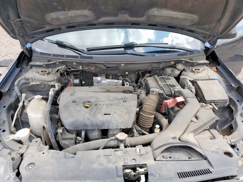 JA32U2FU4BU016795 - 2011 MITSUBISHI LANCER ES/ES SPORT შავი ფოტო 11