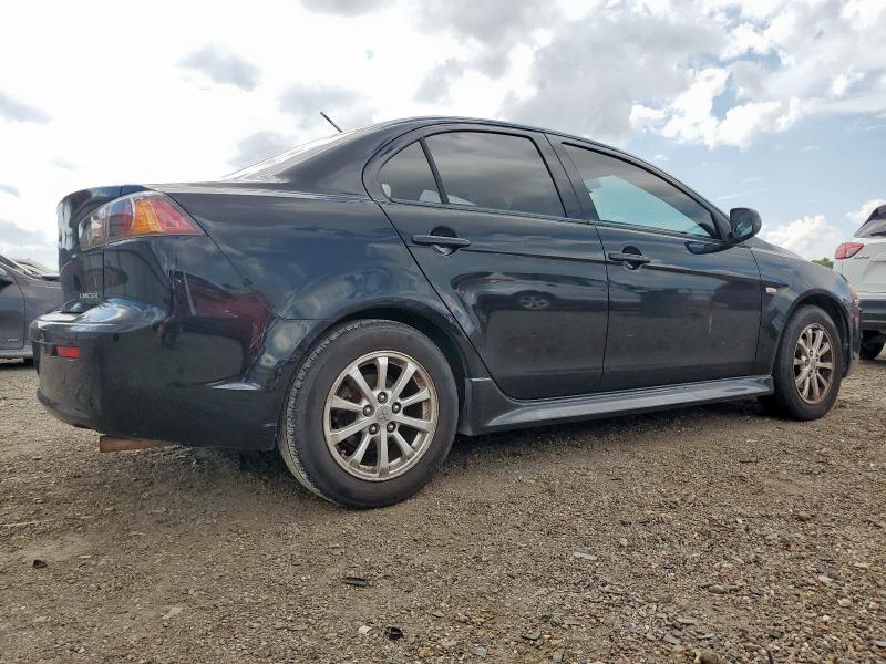 JA32U2FU4BU016795 - 2011 MITSUBISHI LANCER ES/ES SPORT შავი ფოტო 3