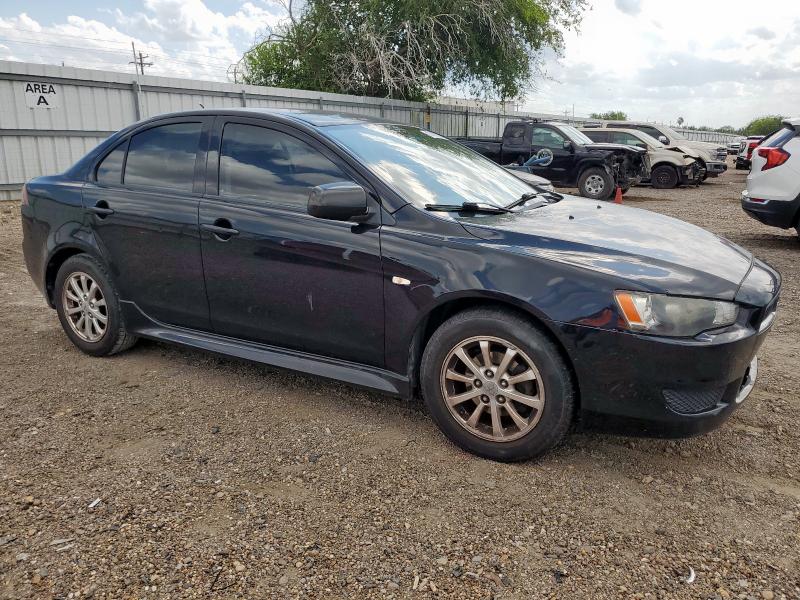JA32U2FU4BU016795 - 2011 MITSUBISHI LANCER ES/ES SPORT შავი ფოტო 4