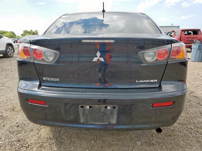 JA32U2FU4BU016795 - 2011 MITSUBISHI LANCER ES/ES SPORT შავი ფოტო 6