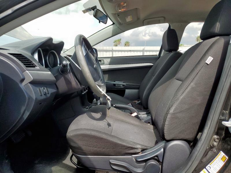 JA32U2FU4BU016795 - 2011 MITSUBISHI LANCER ES/ES SPORT შავი ფოტო 7