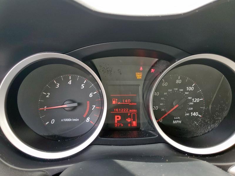 JA32U2FU4BU016795 - 2011 MITSUBISHI LANCER ES/ES SPORT შავი ფოტო 9