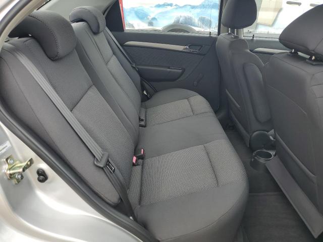 KL1TD56618B005550 - 2008 CHEVROLET AVEO BASE SILVER photo 10