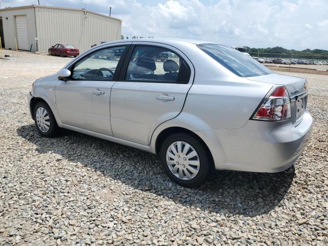 KL1TD56618B005550 - 2008 CHEVROLET AVEO BASE SILVER photo 2