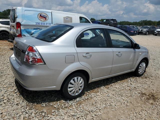 KL1TD56618B005550 - 2008 CHEVROLET AVEO BASE SILVER photo 3