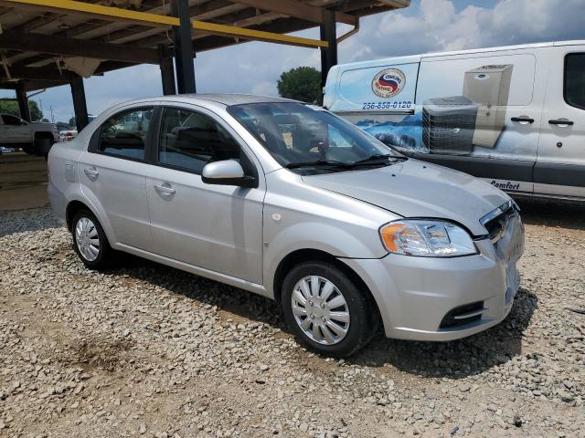 KL1TD56618B005550 - 2008 CHEVROLET AVEO BASE SILVER photo 4