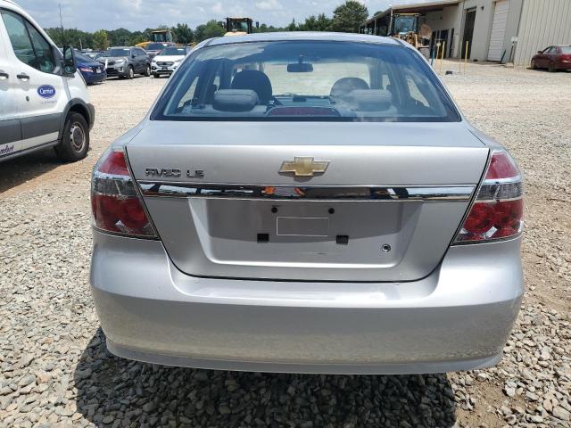 KL1TD56618B005550 - 2008 CHEVROLET AVEO BASE SILVER photo 6