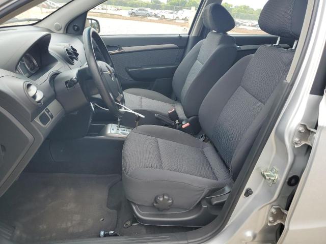 KL1TD56618B005550 - 2008 CHEVROLET AVEO BASE SILVER photo 7