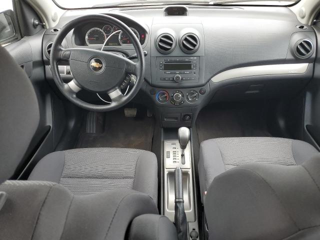 KL1TD56618B005550 - 2008 CHEVROLET AVEO BASE SILVER photo 8