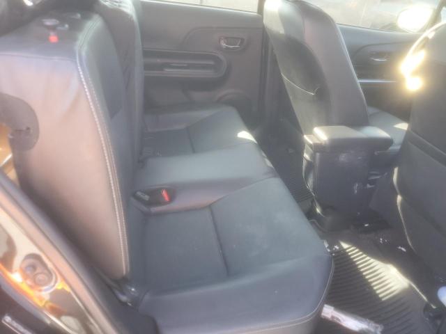 JTDKDTB36H1592564 - 2017 TOYOTA PRIUS C BLACK photo 10