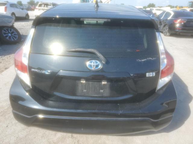 JTDKDTB36H1592564 - 2017 TOYOTA PRIUS C BLACK photo 6