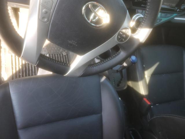 JTDKDTB36H1592564 - 2017 TOYOTA PRIUS C BLACK photo 8