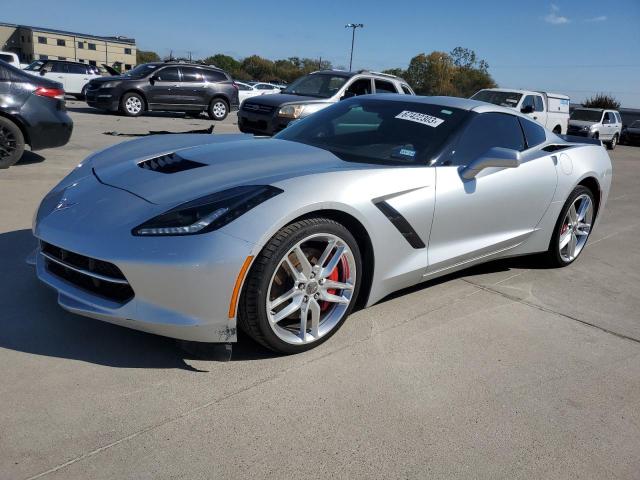 1G1YH2D72G5122136 - 2016 CHEVROLET CORVETTE STINGRAY Z51 1LT SILVER photo 1