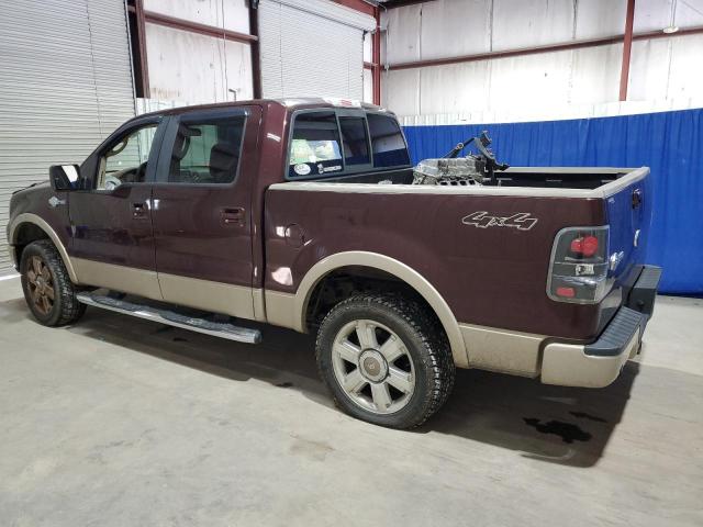 1FTPW14VX8KC53013 - 2008 FORD F150 SUPERCREW BROWN photo 2