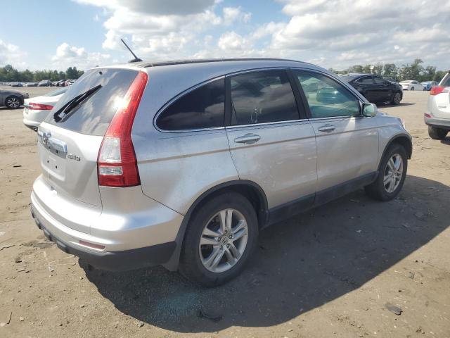 5J6RE4H7XBL100460 - 2011 HONDA CR-V EXL SILVER photo 3