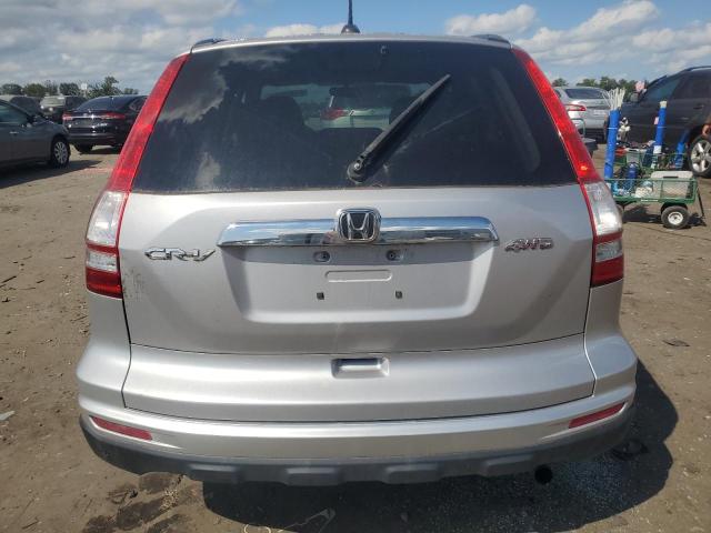 5J6RE4H7XBL100460 - 2011 HONDA CR-V EXL SILVER photo 6