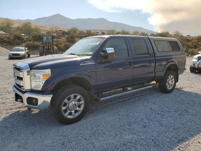 1FT8W3BT3BEC20765 - 2011 FORD F350 SUPER DUTY BLUE photo 1