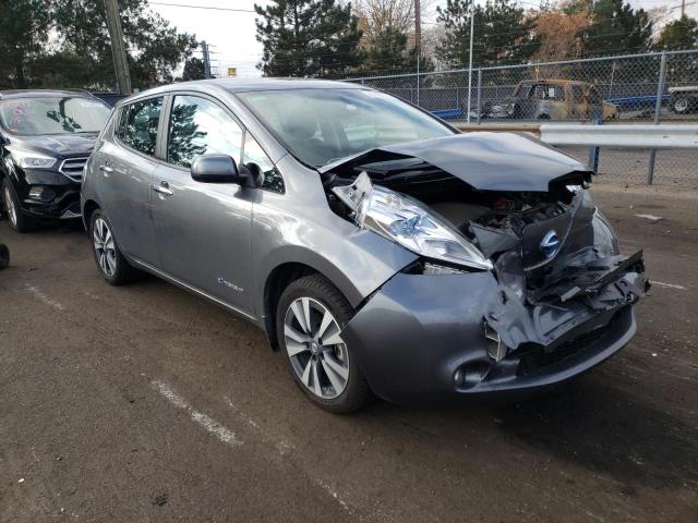 1N4BZ0CP8GC308295 - 2016 NISSAN LEAF SV GRAY photo 1