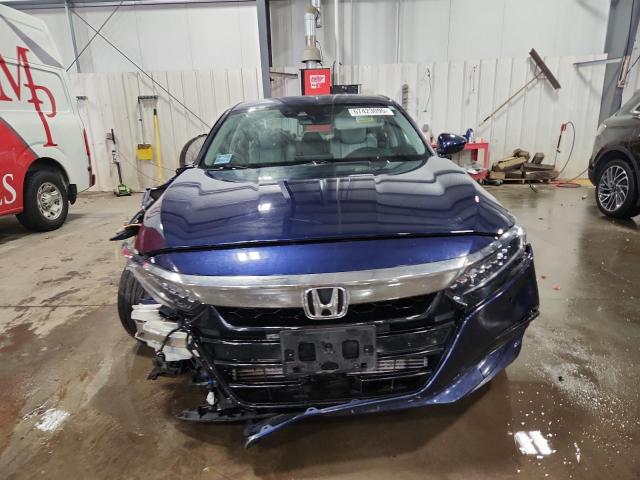 1HGCV1F94JA042114 - 2018 HONDA ACCORD TOURING BLUE photo 5