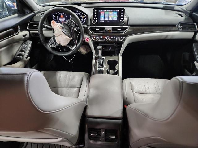 1HGCV1F94JA042114 - 2018 HONDA ACCORD TOURING BLUE photo 8