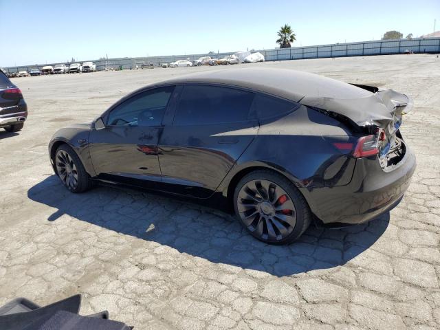 5YJ3E1ECXPF604884 - 2023 TESLA MODEL 3 黑色 照片 2