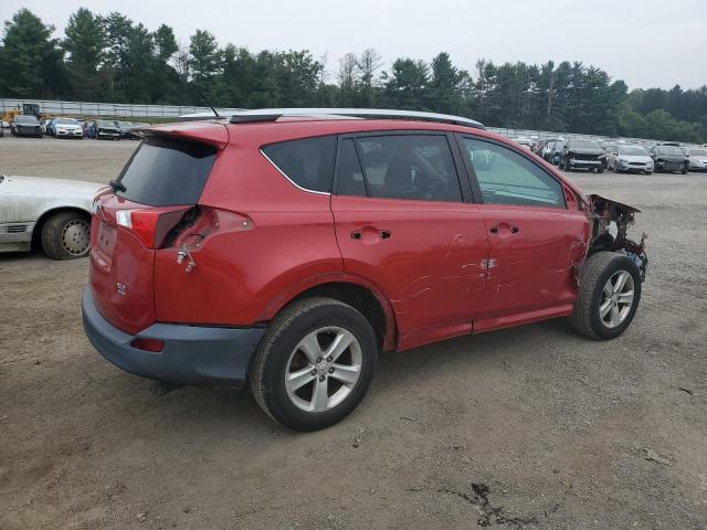 2T3RFREVXDW108383 - 2013 TOYOTA RAV4 XLE RED photo 3