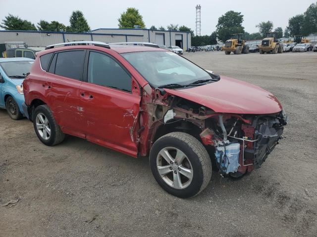 2T3RFREVXDW108383 - 2013 TOYOTA RAV4 XLE RED photo 4