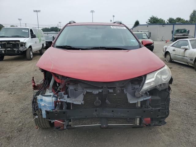 2T3RFREVXDW108383 - 2013 TOYOTA RAV4 XLE RED photo 5